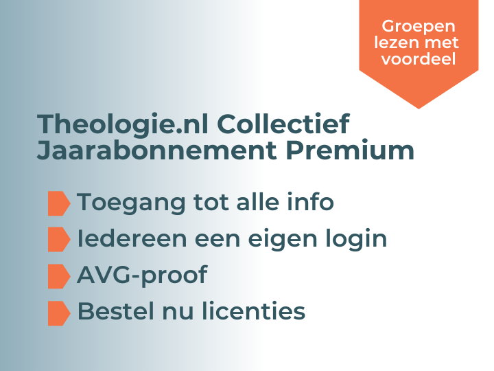 Theologie collectief premium abonnement