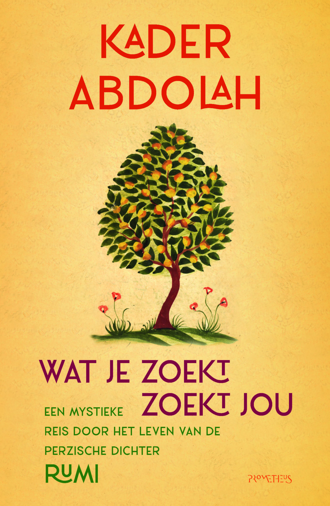 Omslag van het boek 'Wat je zoekt zoekt jou' van Kader Abdolah