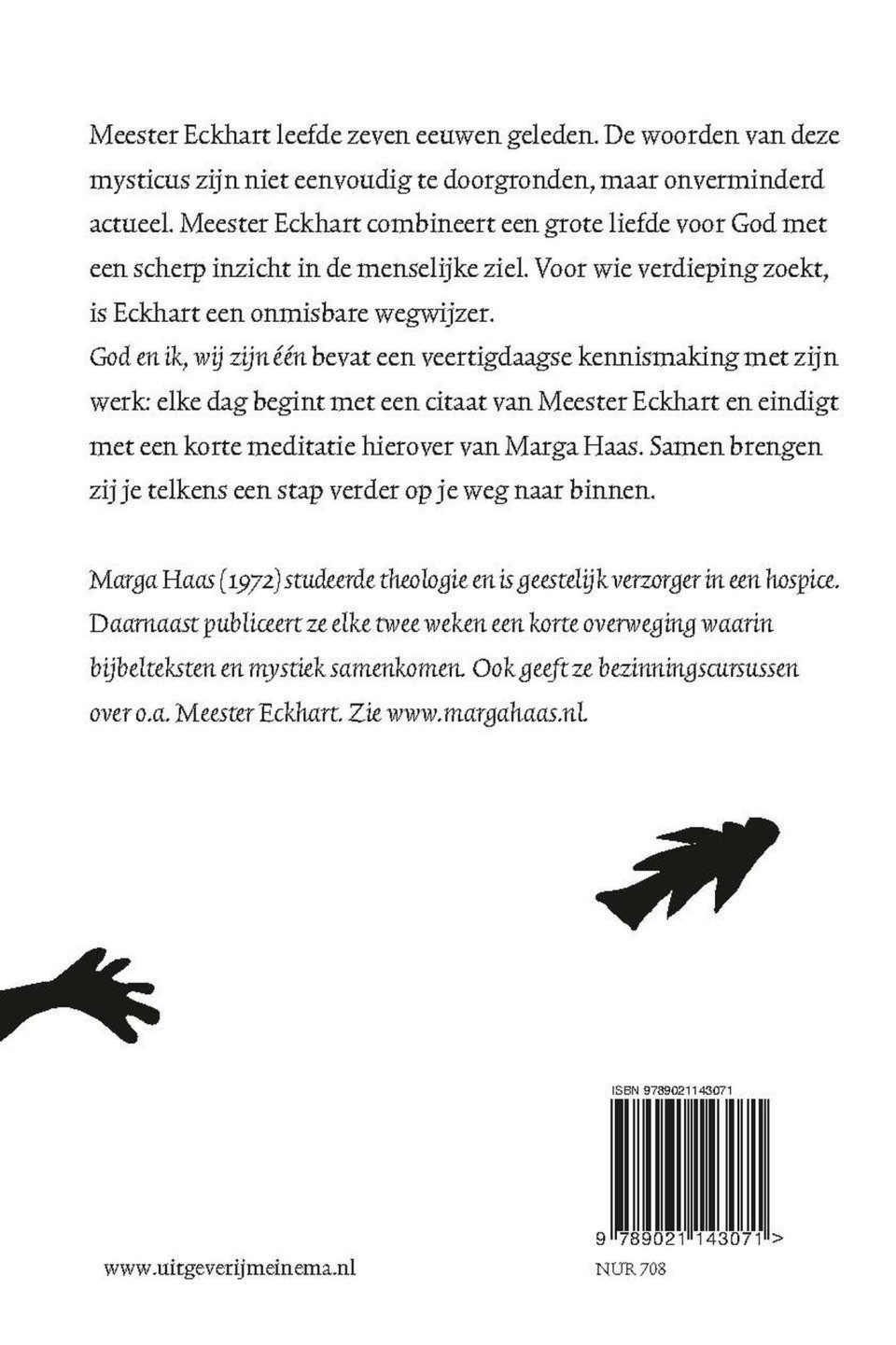God en ik, wij zijn éénbackcover