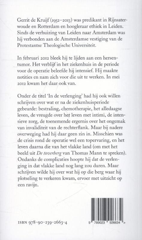 De dood van dichterbijbackcover