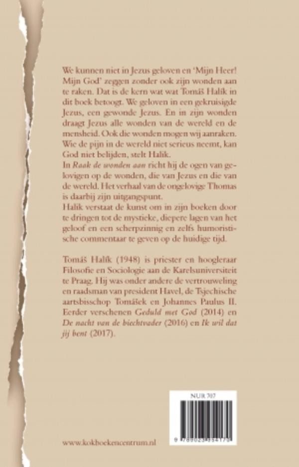 Raak de wonden aanbackcover