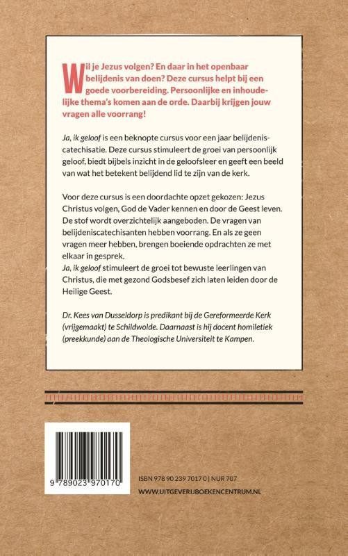 Ja, ik geloofbackcover