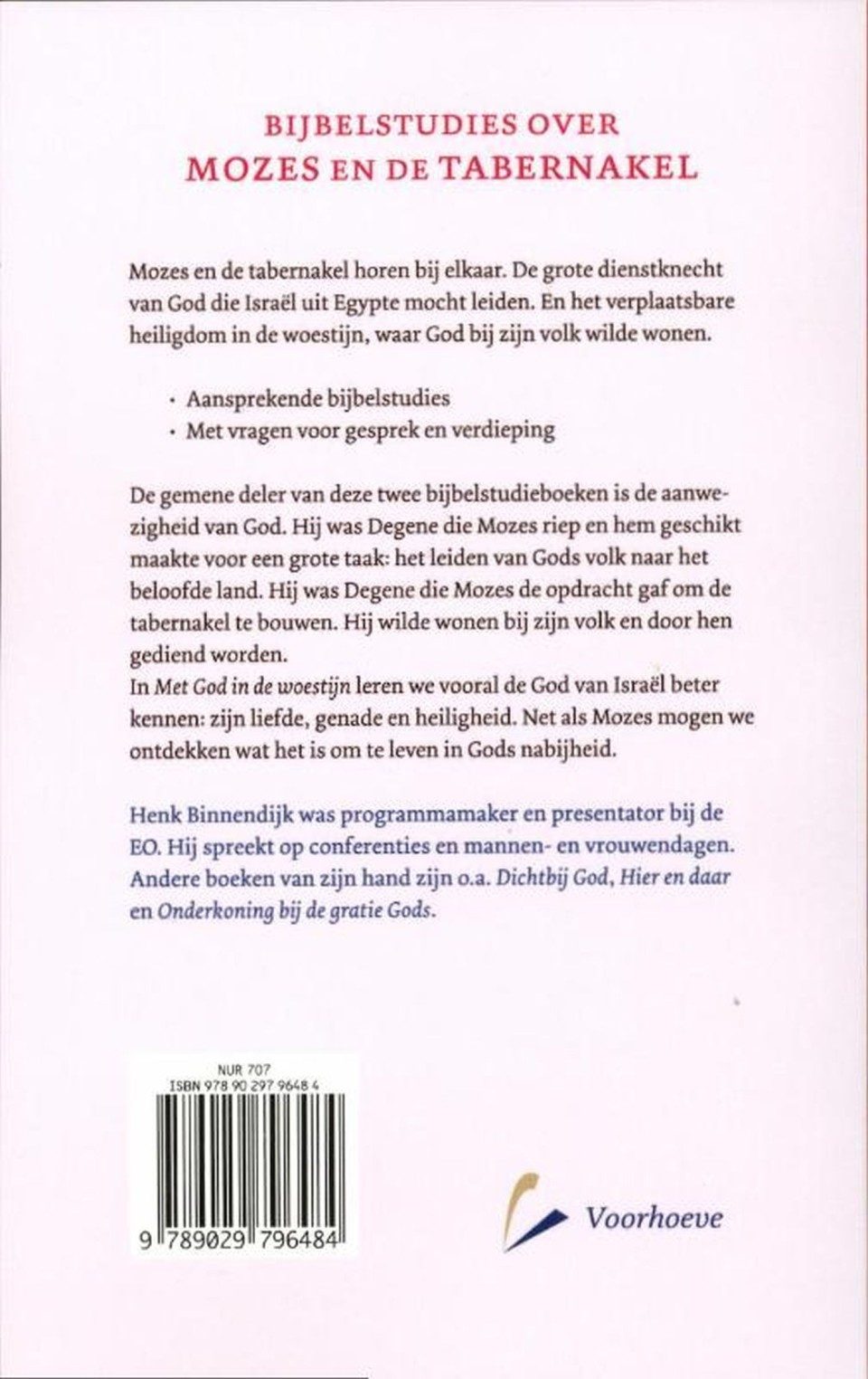 Met God in de woestijnbackcover