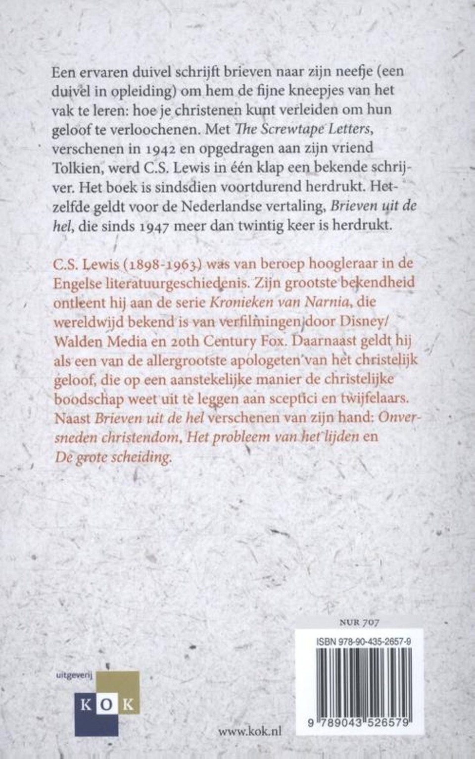 Brieven uit de helbackcover