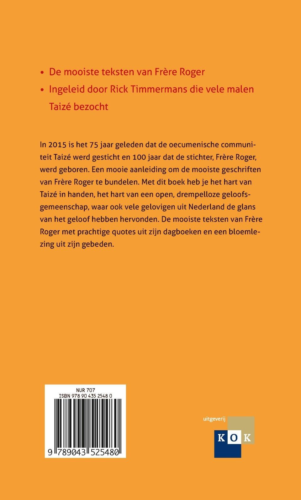 Het hart van Taizébackcover