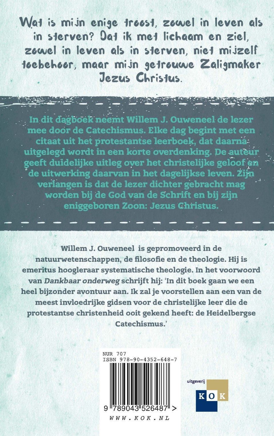 Dankbaar onderwegbackcover