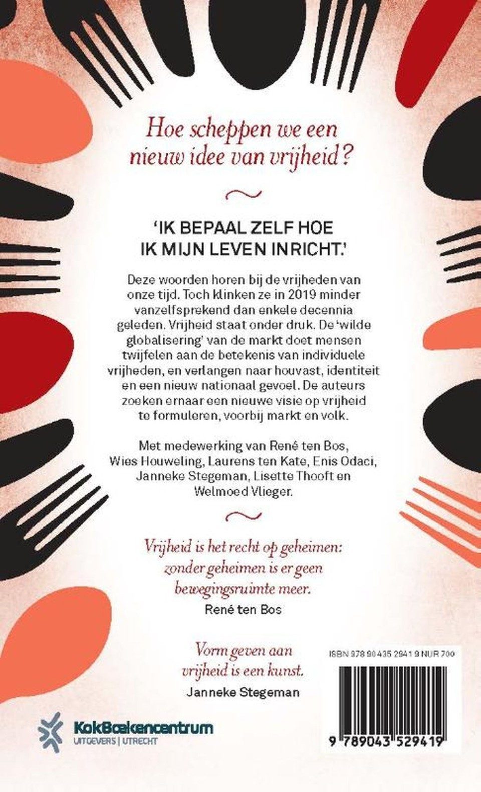 Is vrijheid altijd blijheid?backcover