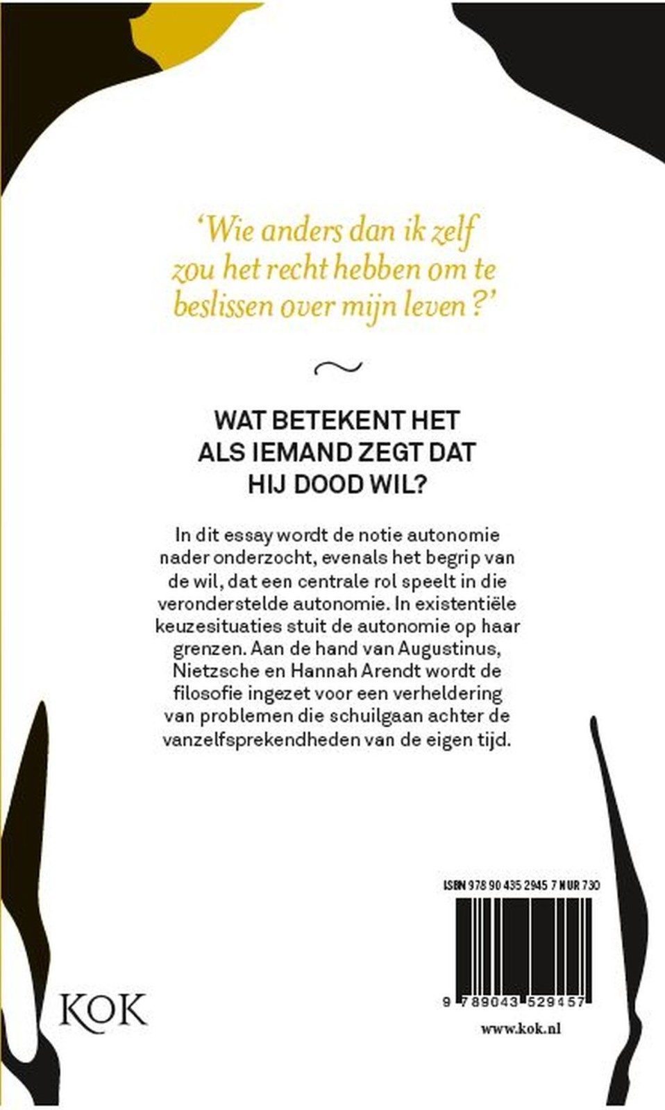 Willen stervenbackcover