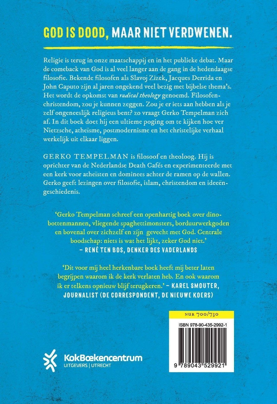 Ongeneeslijk religieusbackcover