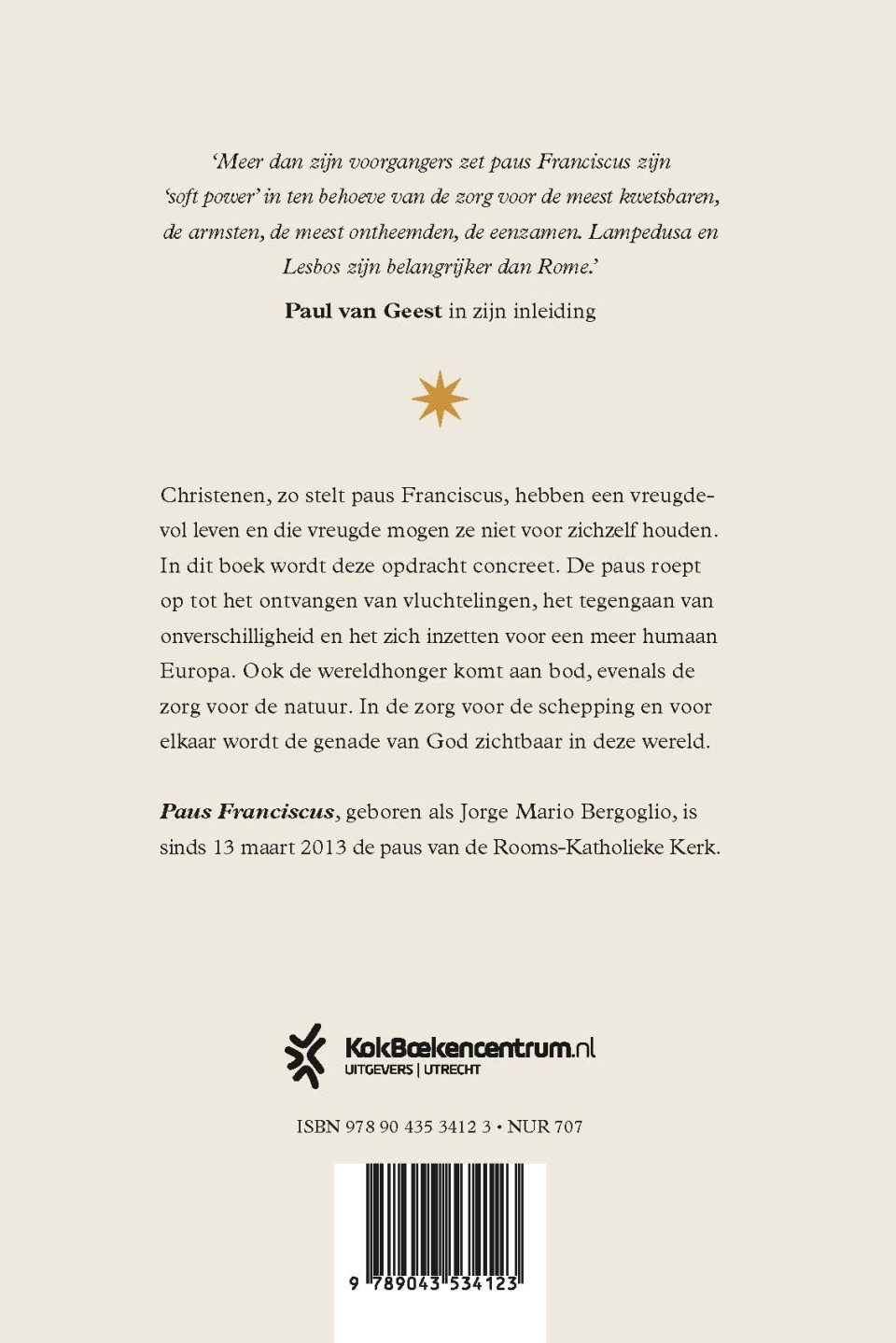 Een vreugdevolle opdrachtbackcover