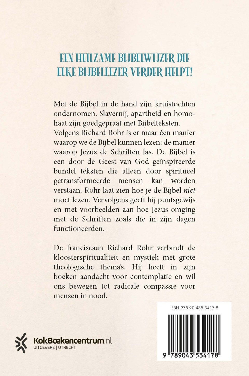 Spiritueel Bijbellezenbackcover