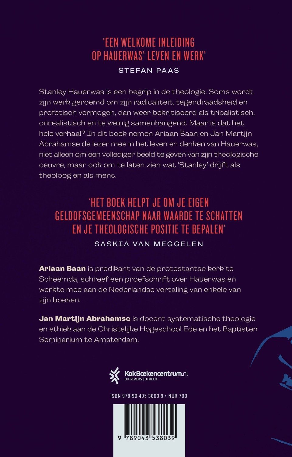 Stanley Hauerwasbackcover