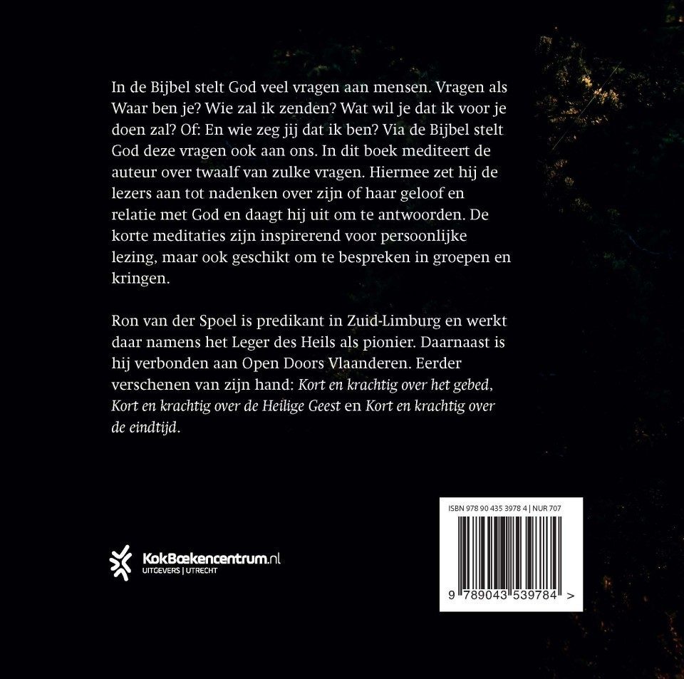 Waar ben je?backcover