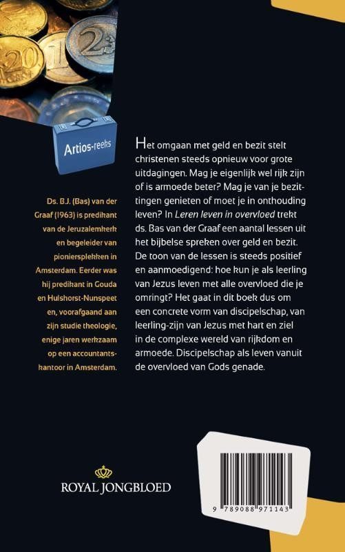 Leren leven in overvloedbackcover