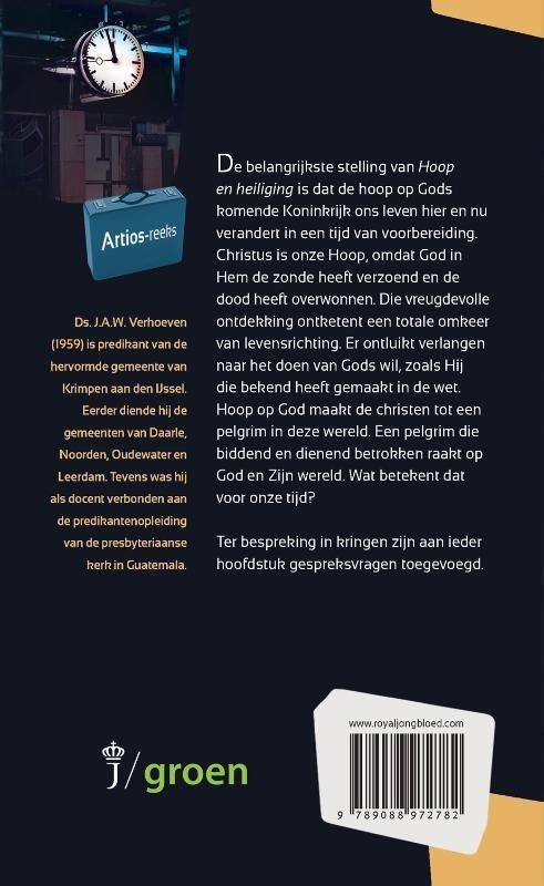 Hoop en heiligingbackcover