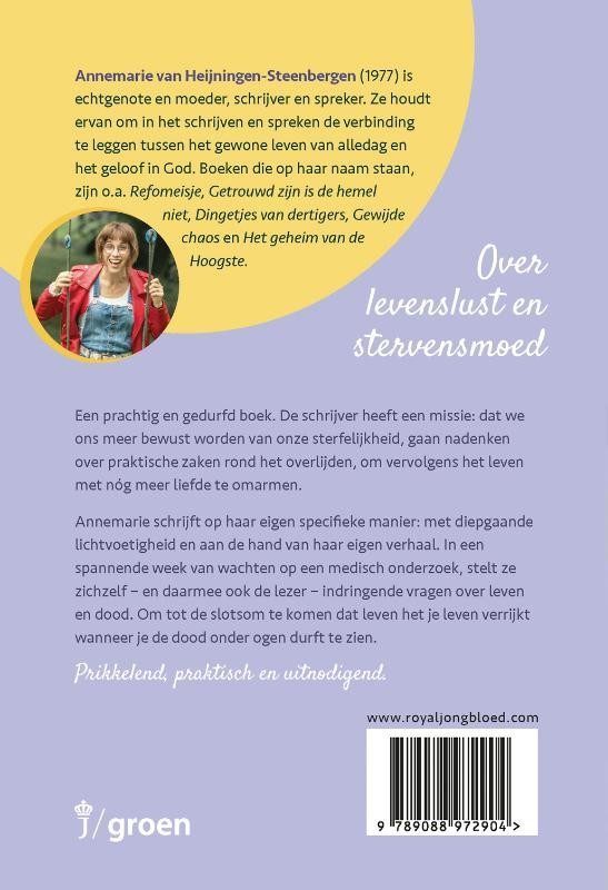 Durf te leven met de dagbackcover