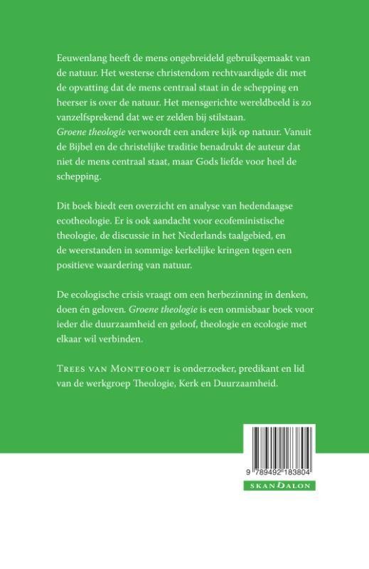 Groene theologiebackcover