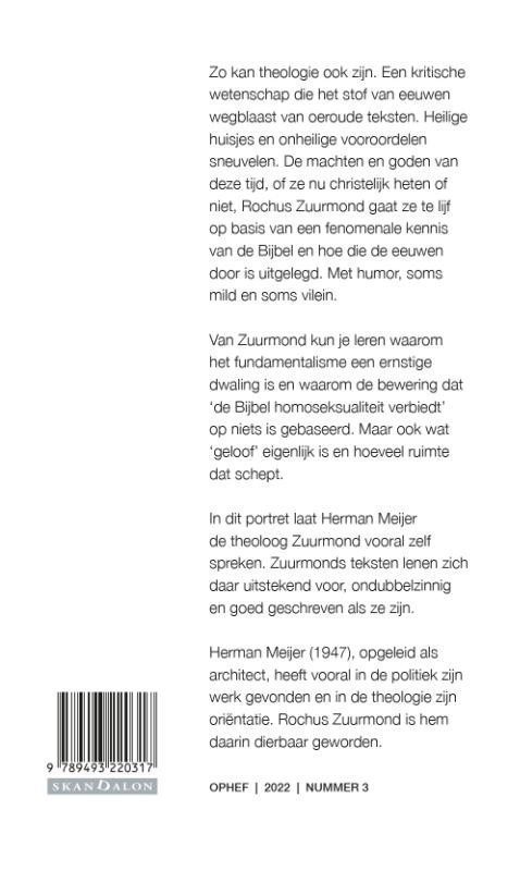 Blijf bij je bevrijderbackcover