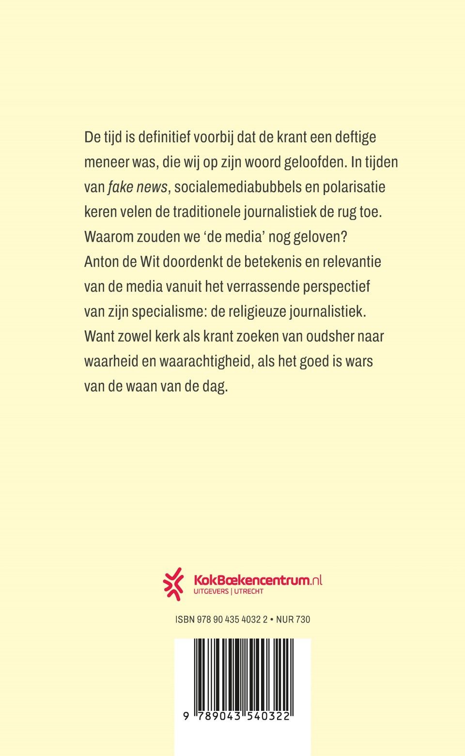 Geloof jij het?backcover