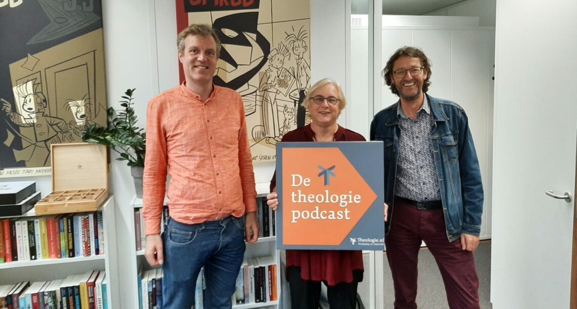 Foto Gerrit van Dijk en Martijn van Leerdam voor de Theologiepodcast aflevering 53