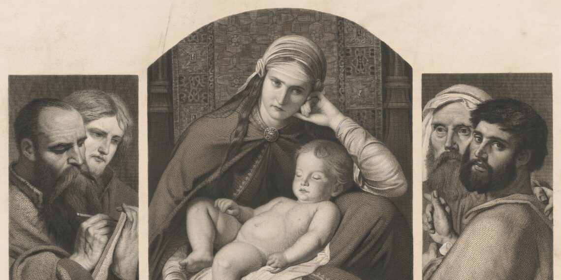 Uitsnede van ‘Maria met Christus op schoot’ door Jean Baptiste Pierre Michiels (beeld: Rijksmuseum) Uitsnede van 'Maria met Christus op schoot' door Jean Baptiste Pierre Michiels (beeld: Rijksmuseum)