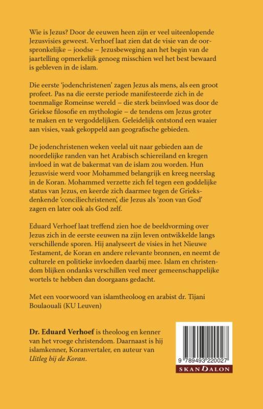 Jezus in Christendom en Islambackcover