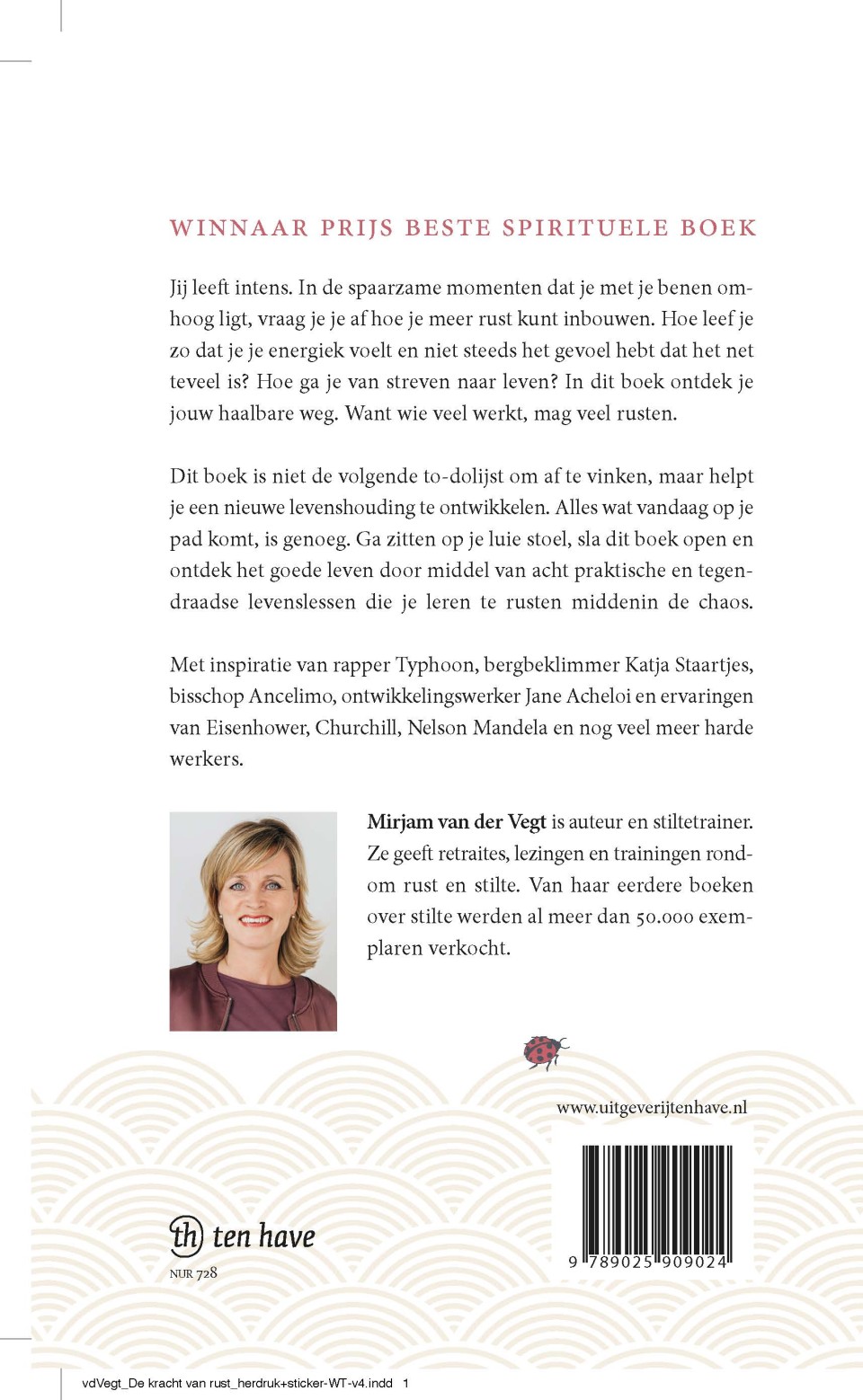 De kracht van rustbackcover