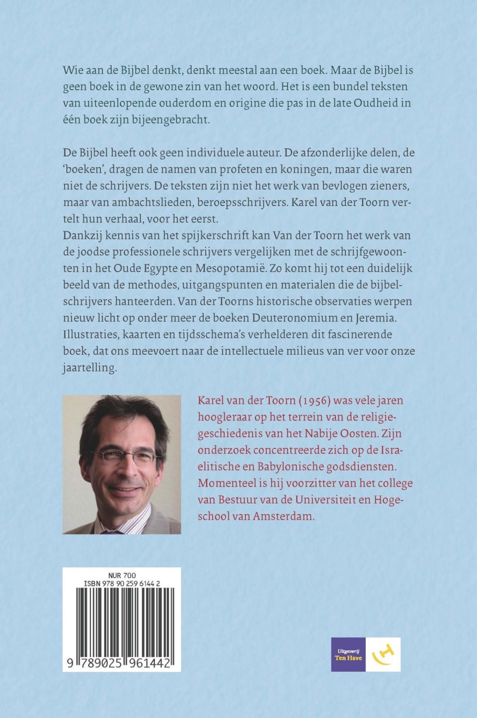 Wie schreef de Bijbel? Midpricebackcover