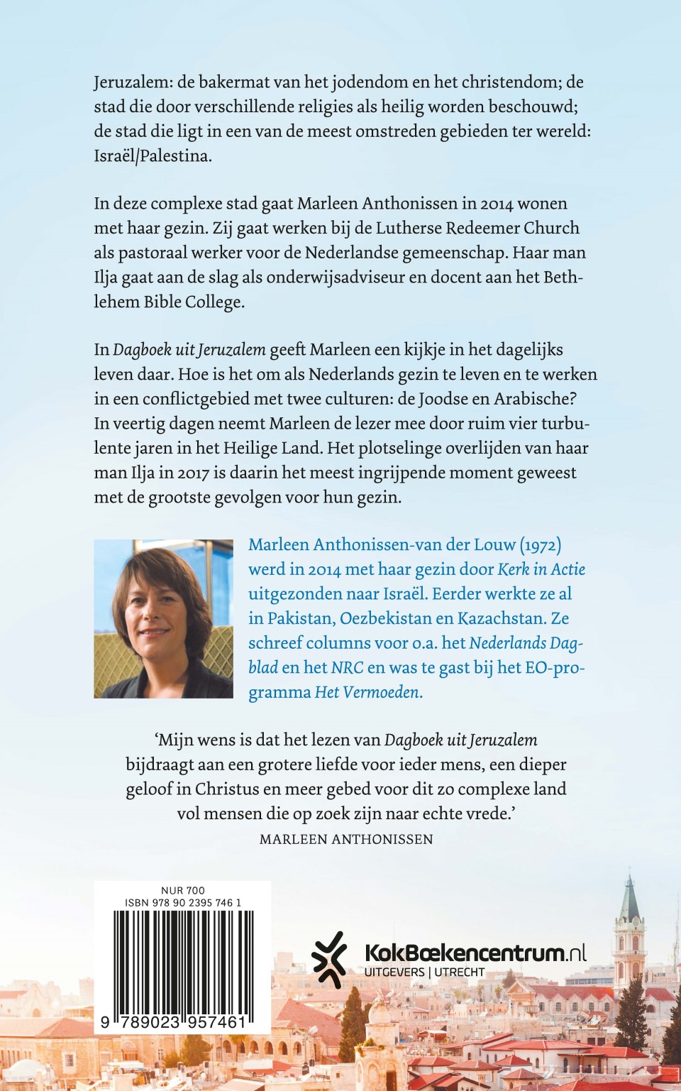 Dagboek uit Jeruzalembackcover