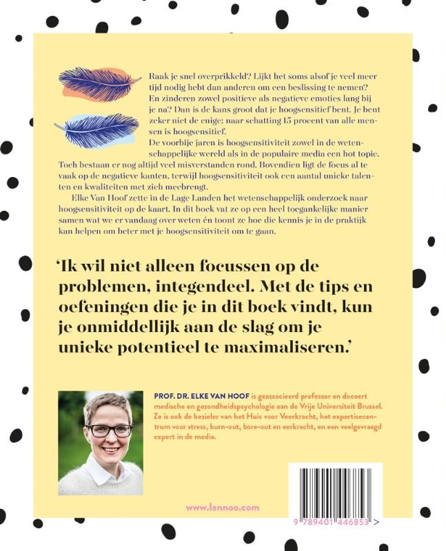 Eerste hulp bij hoogsensitiviteitbackcover