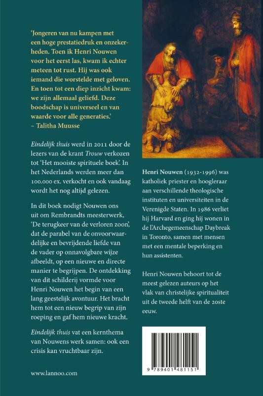 Eindelijk thuisbackcover