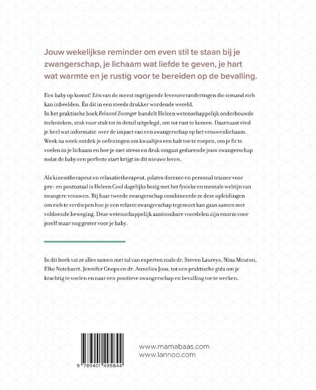 Relaxed zwangerbackcover