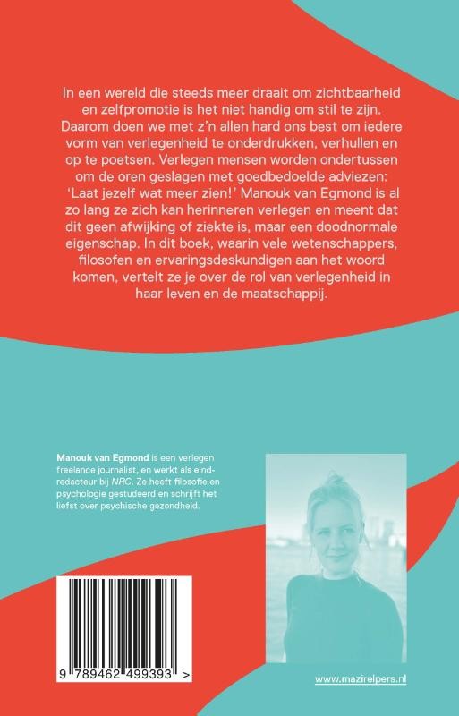 Zelfs vogels zijn verlegenbackcover