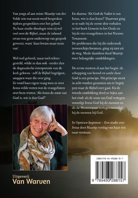 Opnieuw beginnenbackcover
