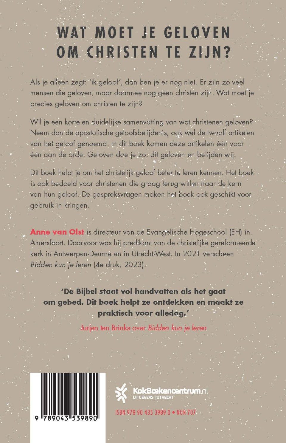 Geloven doe je zobackcover