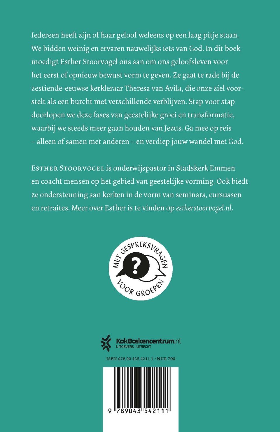 Verblijven in de zielbackcover