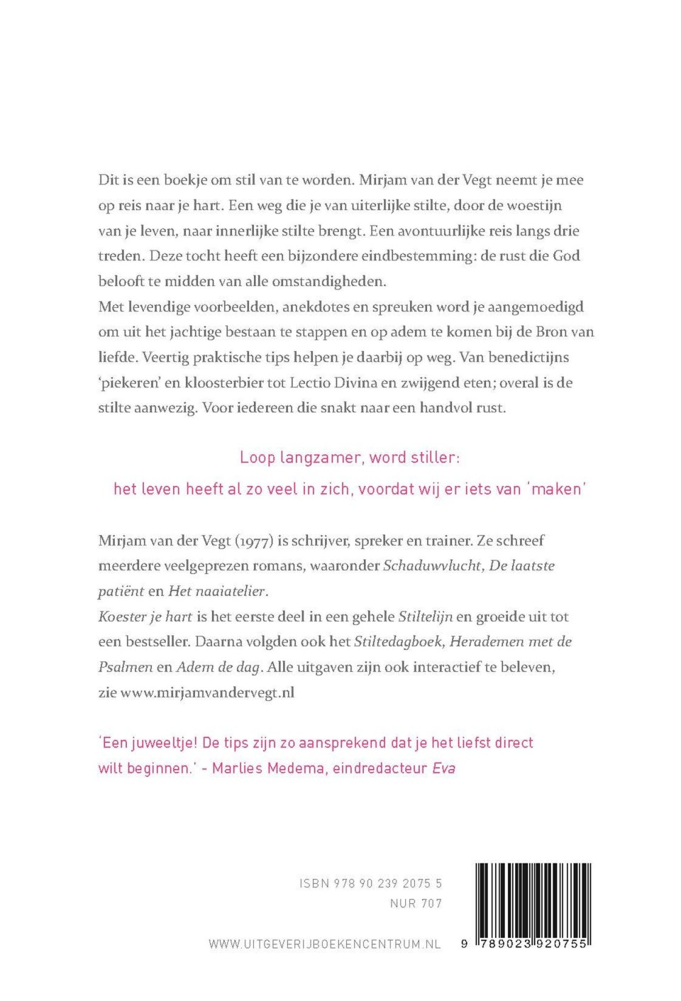 Koester je hartbackcover