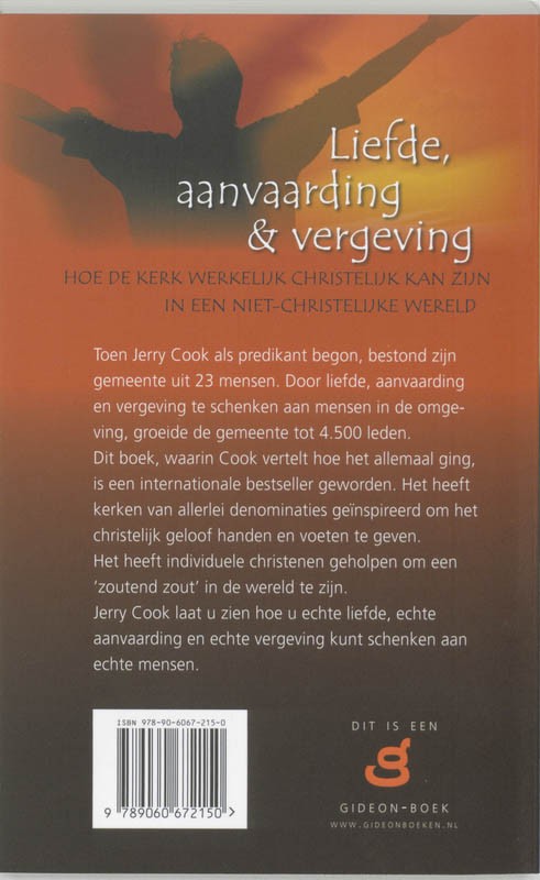 Liefde, aanvaarding en vergevingbackcover