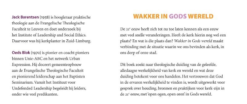 Wakker in Gods wereldbackcover