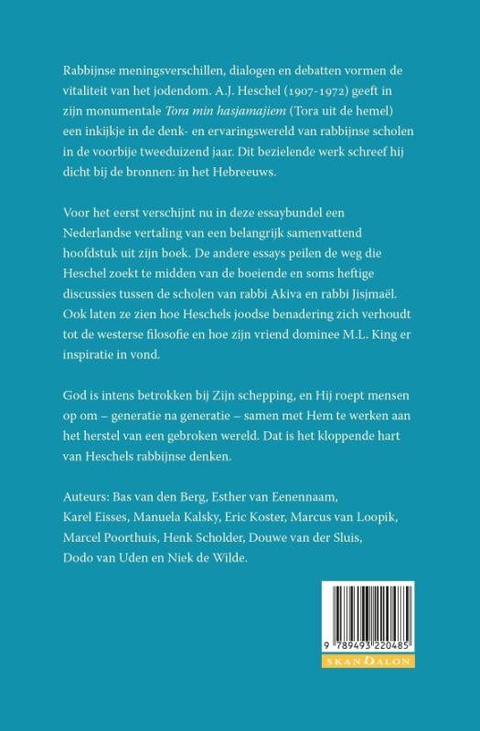 Tora uit de hemelbackcover