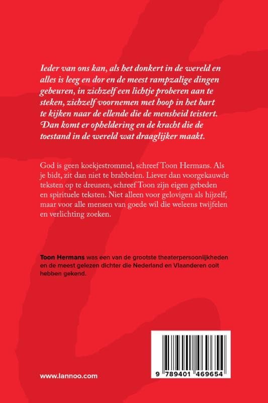 Nieuw gebedenboekbackcover