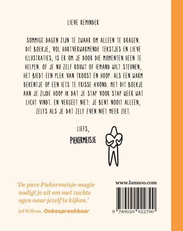 Een boek als een warm dekentjebackcover