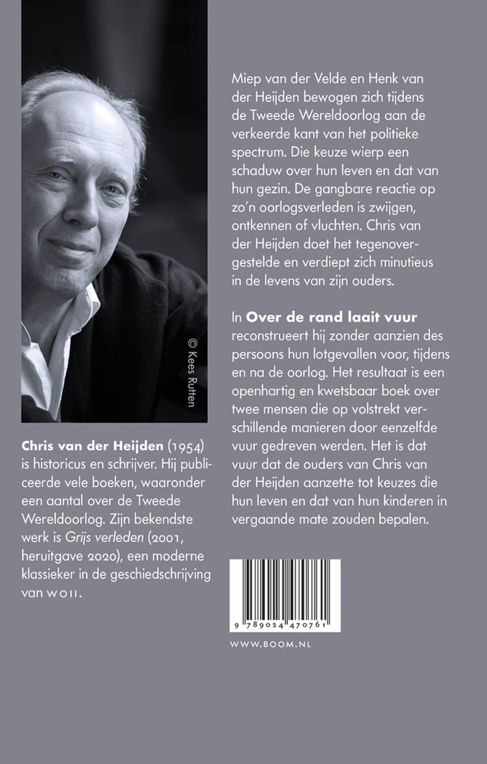Over de rand laait vuurbackcover