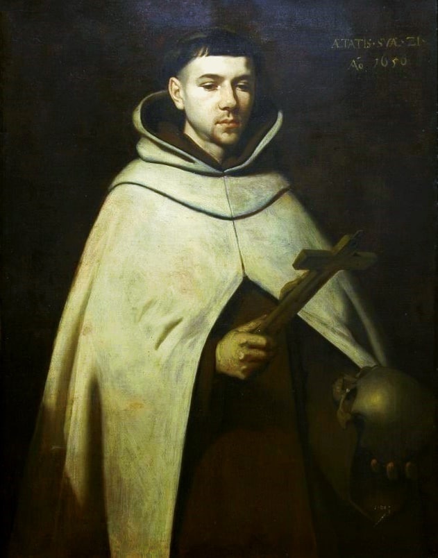 Jan van het Kruis, oliefverfschilderij uit 1656 (kunstenaar onbekend) uit de collectie van het Archdiocesan Museum in Katowice, Polen.