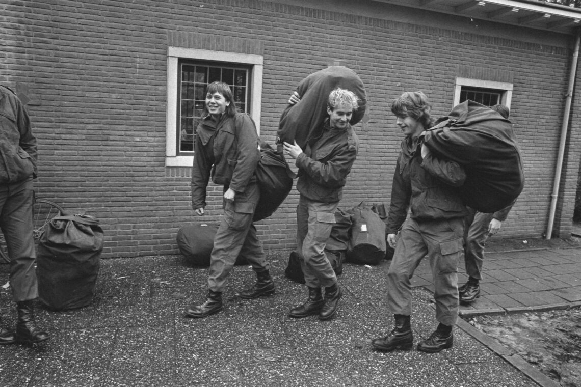 Dienstplichtigen melden zich op herhaling in Ermelo