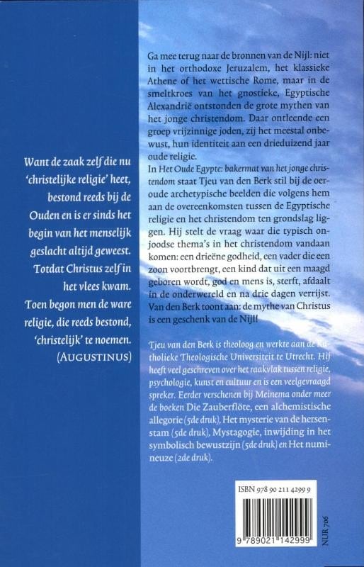 Het oude Egypte: bakermat van het jonge christendombackcover