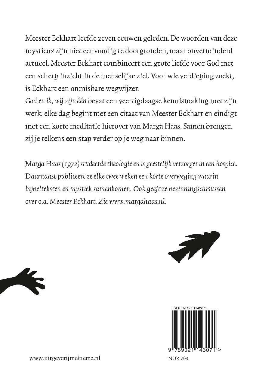 God en ik, wij zijn éénbackcover