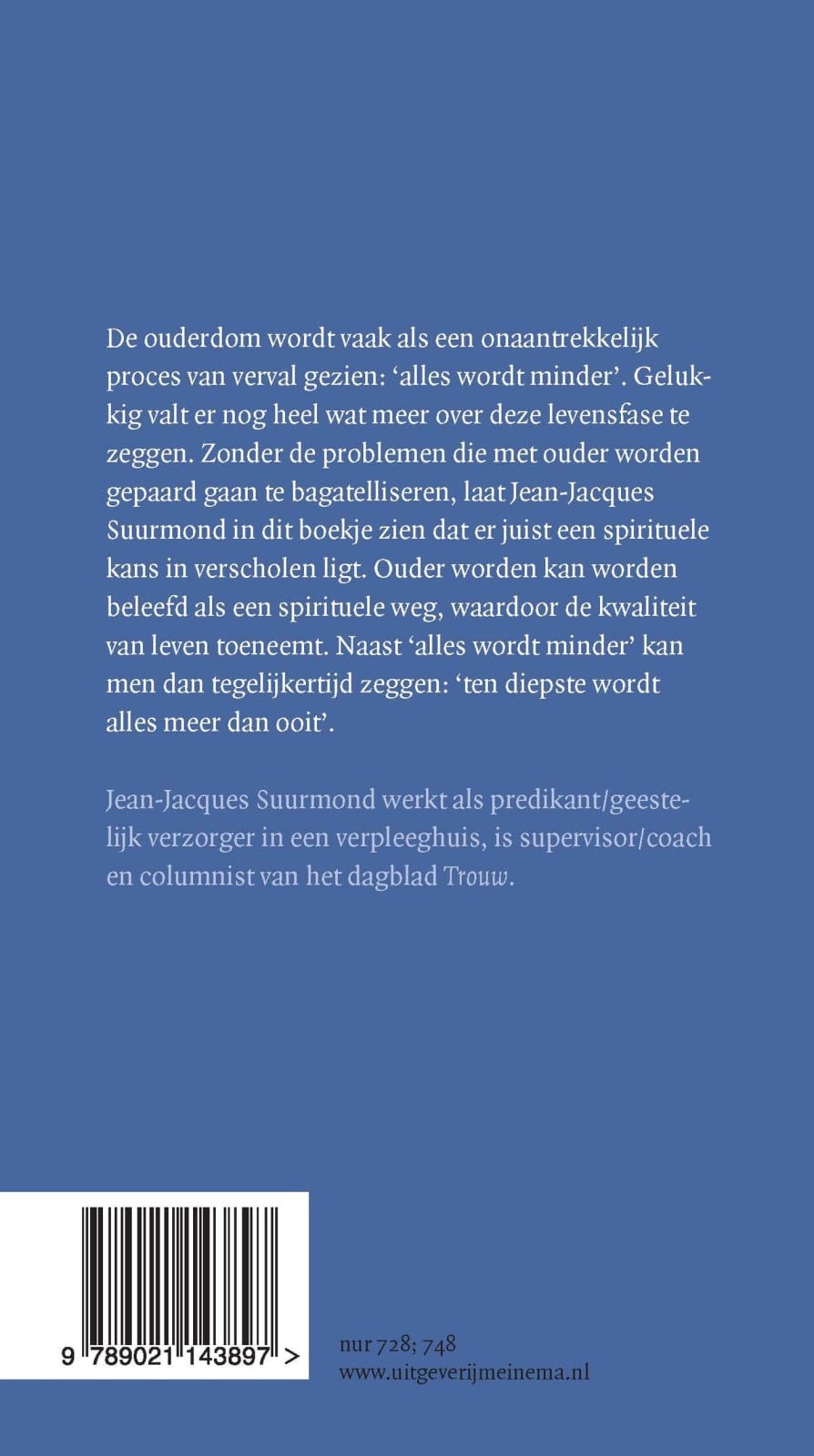 Meer geluk dan grijsheidbackcover