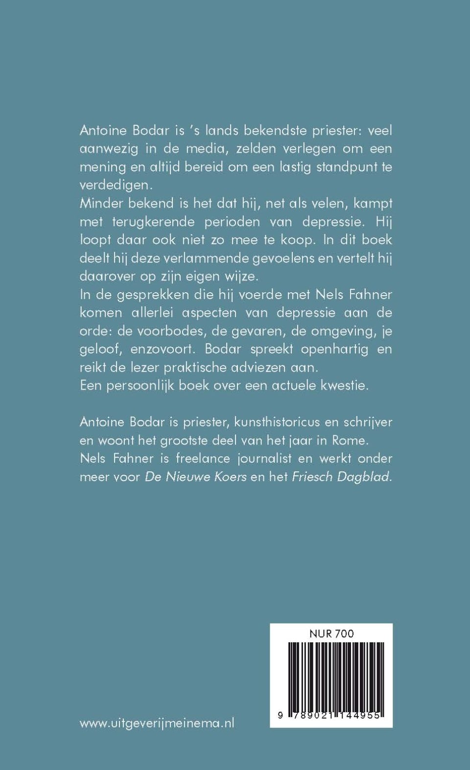 Droef gemoedbackcover