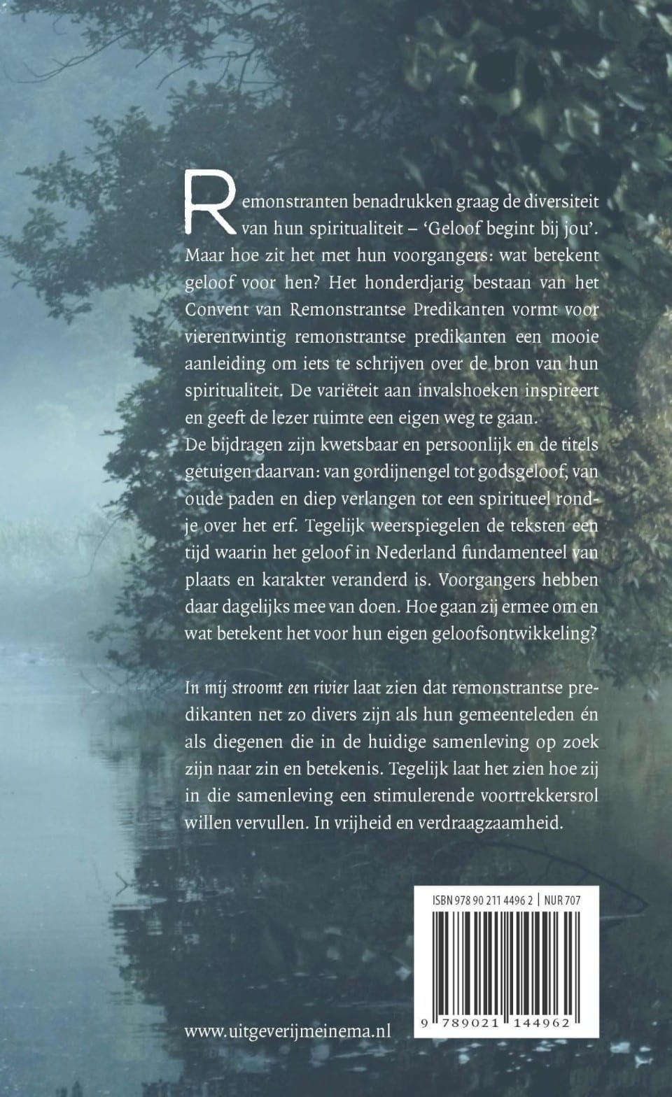In mij stroomt een rivierbackcover